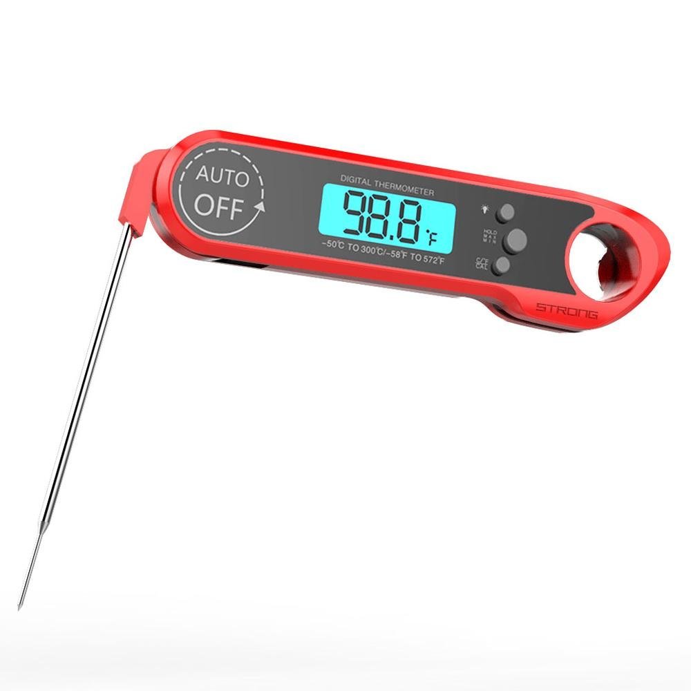 Digital Kitchen Thermometer Food Tools Electronic Cooking Probe BBQ Digital coocking termometer Probe BBQ Pink Iolaus   