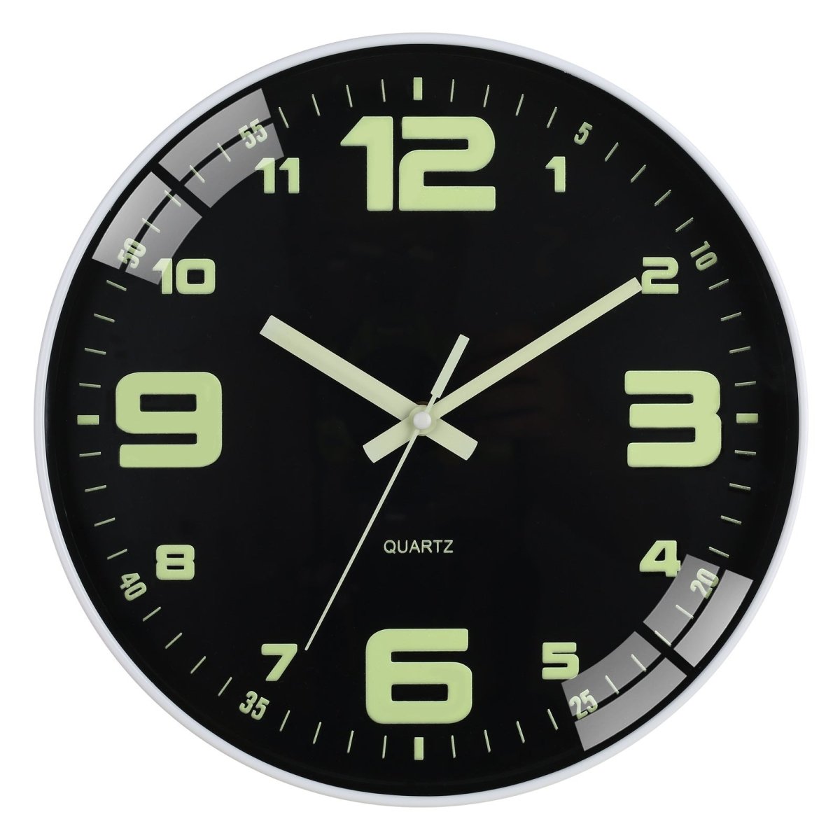 Tempered Glass Clock Living Room Wall Clock Bedroom Wall Clocks 0 HomeSpark   