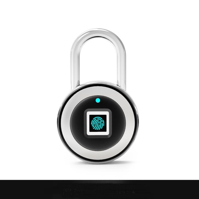 Fingerprint Padlocks, Smart Small Locks, Fingerprint Anti-theft Locks, Padlocks 0 HomeSpark Black  