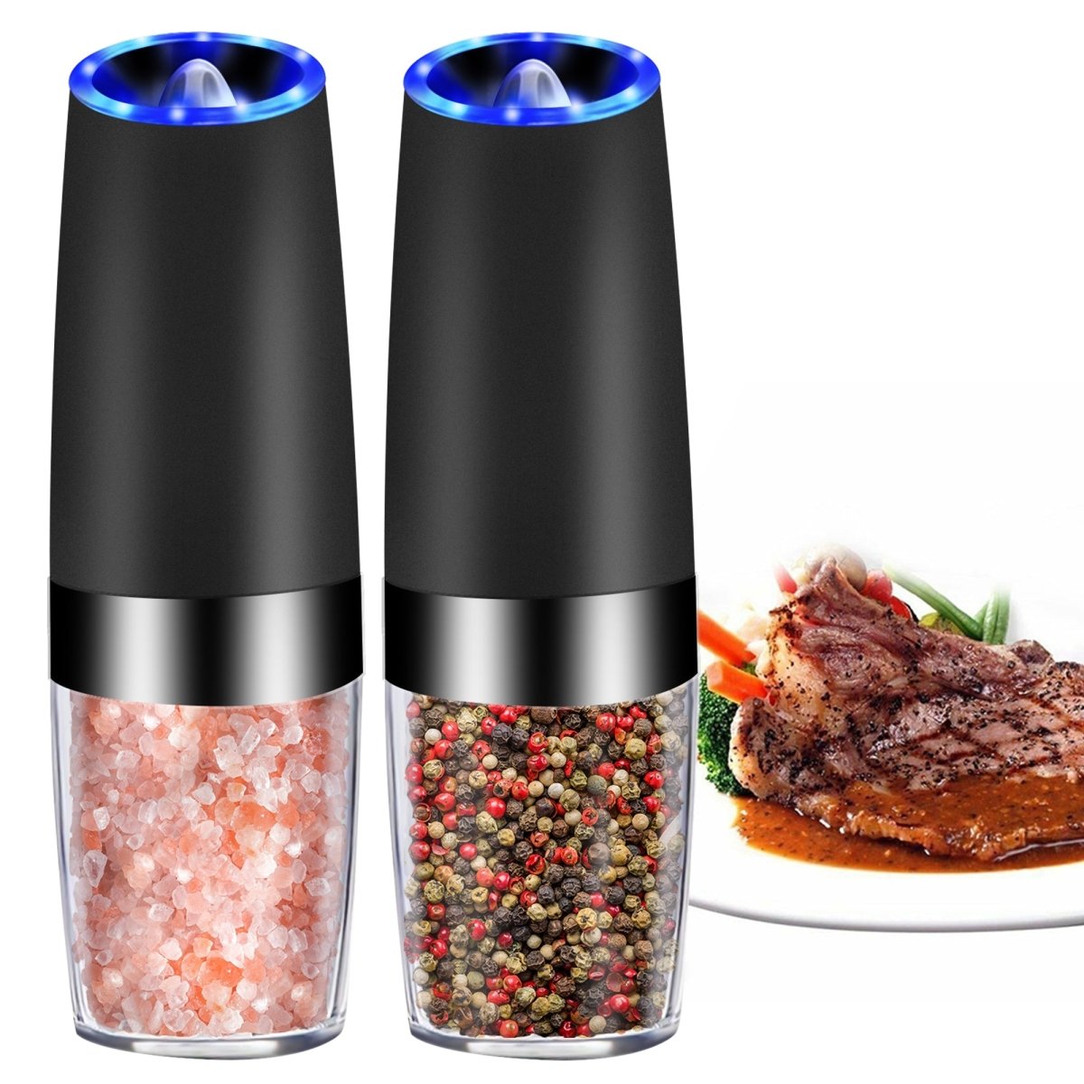 Electric Gravity Sensor Automatic Pepper Grinder Kitchen Tools - Lilishomespark