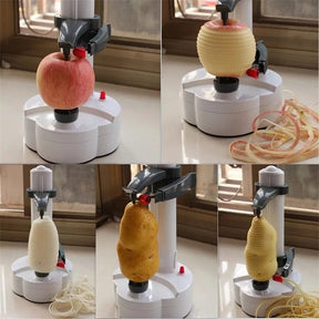 Multifunction Electric Peeler for Fruit Vegetables kitchen Accessories Cutter Machine 0 HomeSpark   