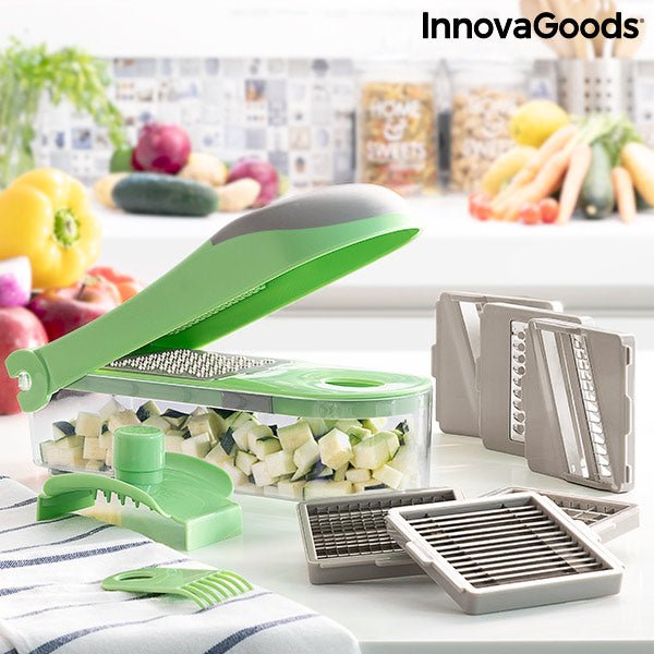 7 in 1 vegetable cutter, grater and mandolin with recipes and Kitchen Bigbuy   