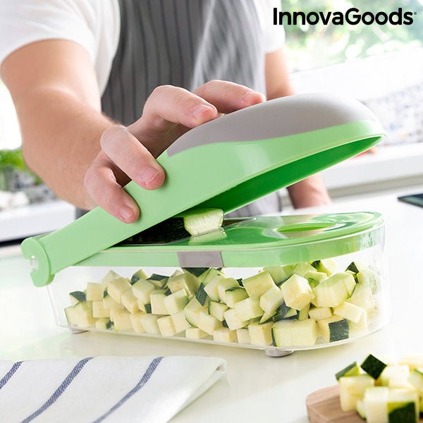 7 in 1 vegetable cutter, grater and mandolin with recipes and Kitchen Bigbuy   