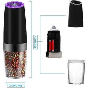 Electric Gravity Sensor Automatic Pepper Grinder Kitchen Tools - Lilishomespark