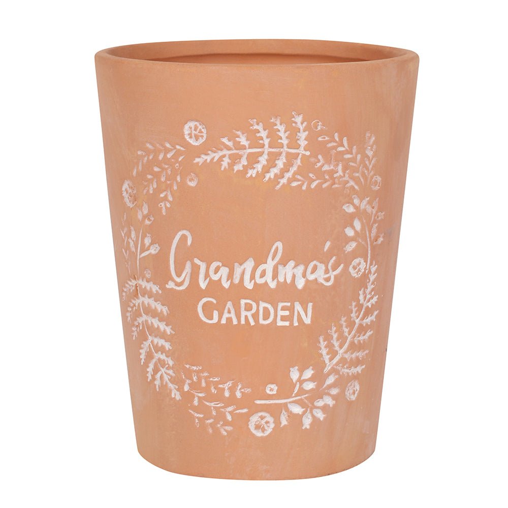 Grandma's Garden Terracotta Plant Pot Gifts Lilac Erebus   