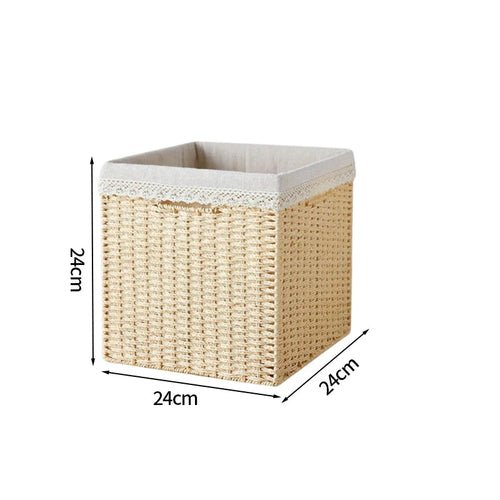 Woven Storage Boxes - Lilishomespark