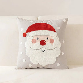 Christmas Pillow Cover Christmas Copper Pallas 45x45cm Grey White 