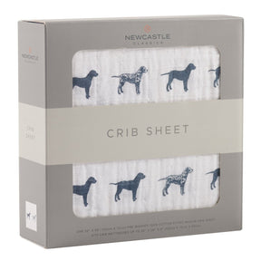 Dalmatian Cotton Muslin Crib Sheet Blankets & Pillows Lavender Charlie   