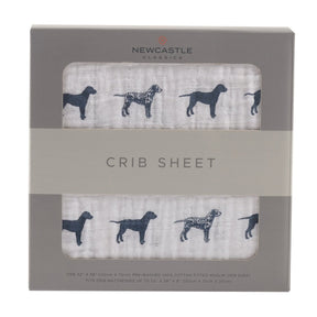 Dalmatian Cotton Muslin Crib Sheet Blankets & Pillows Lavender Charlie   