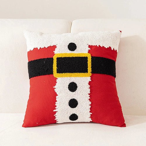 Christmas Pillow Cover Christmas Copper Pallas 45x45cm Red Black 