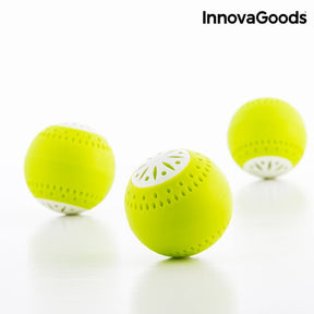 Fridge Eco Balls InnovaGoods 3 Units Kitchen Bigbuy   