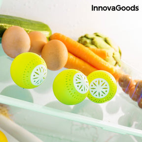 Fridge Eco Balls InnovaGoods 3 Units Kitchen Bigbuy   