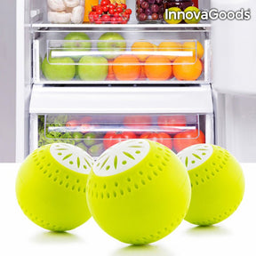 Fridge Eco Balls InnovaGoods 3 Units Kitchen Bigbuy   