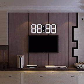 Digital LED Wall Clock - Lilishomespark