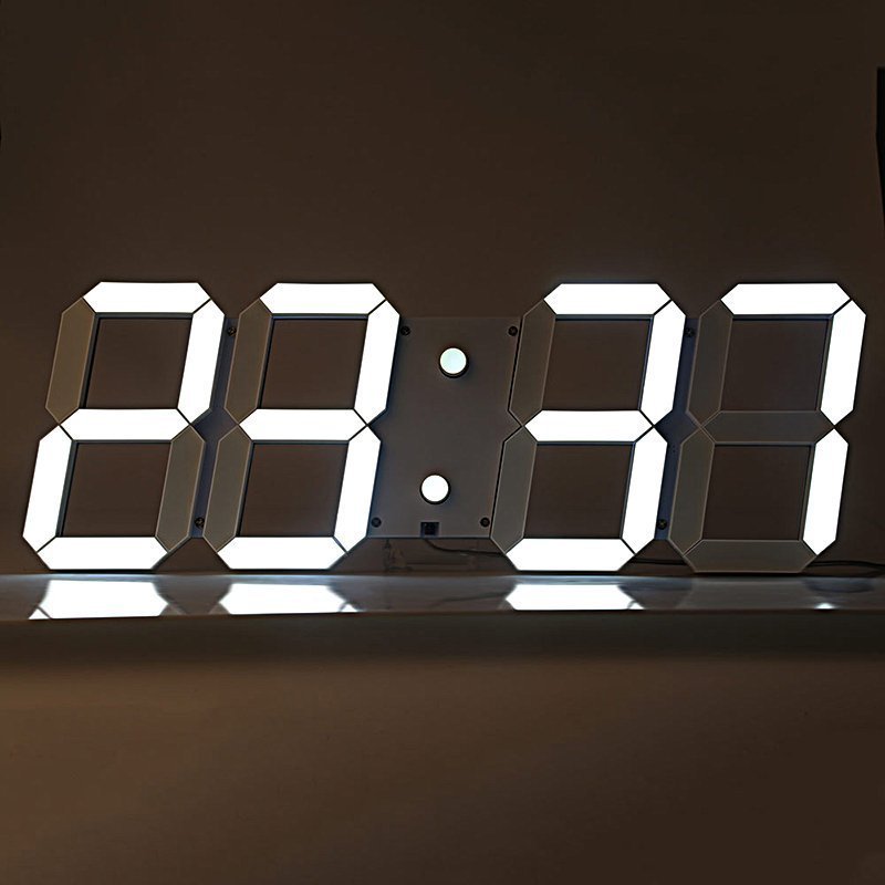 Digital LED Wall Clock - Lilishomespark