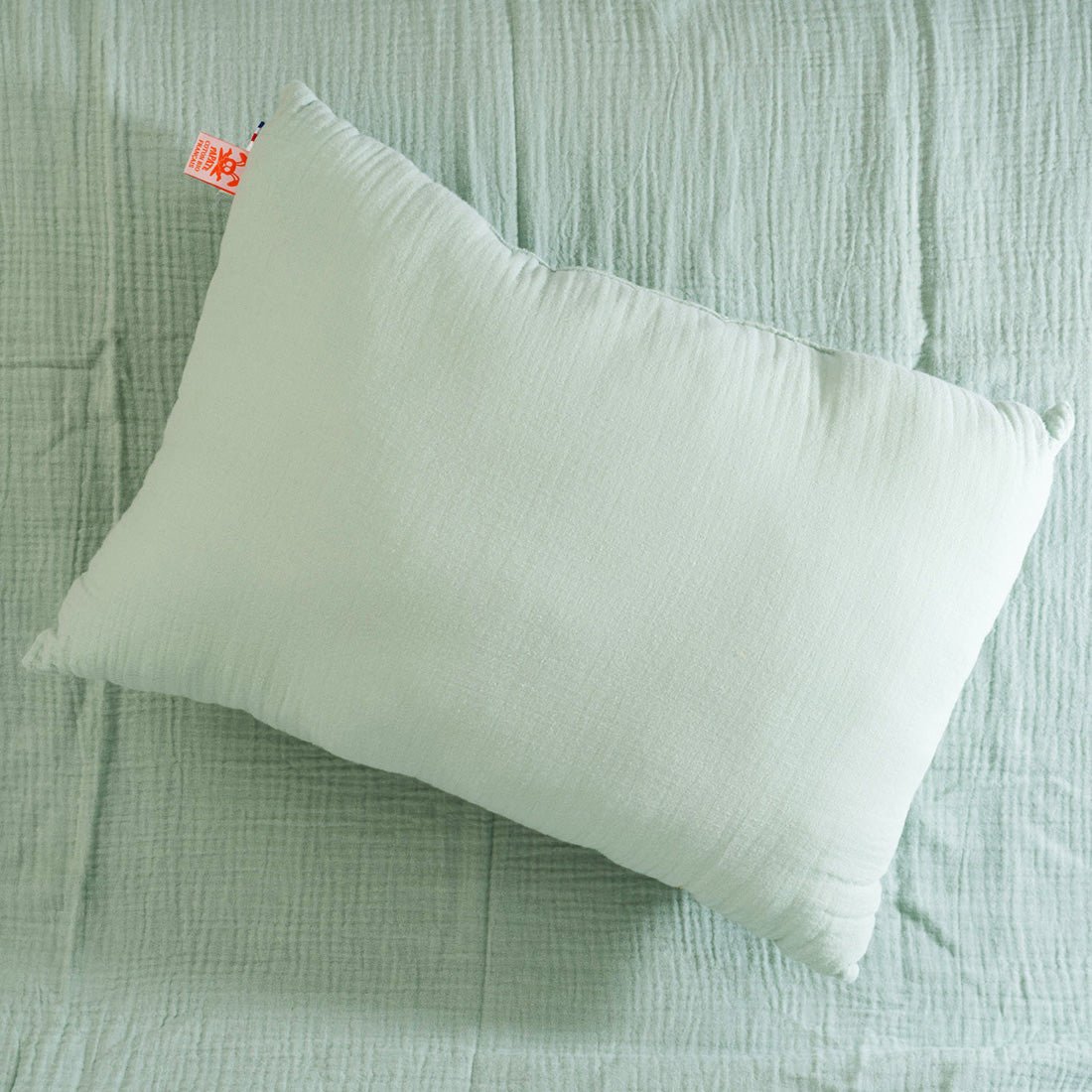 Organic Cotton Pillow - Green Textile & pillow Chocolate Briseis   