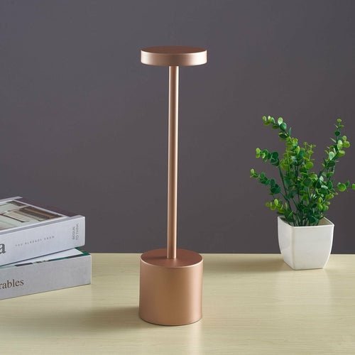 Nordic I-shaped Bedroom Led Touch Bar Lamp Lighting Maroon Asteria Rose Gold USB 