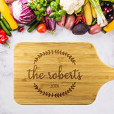 Custom Cutting Board Personalized Cutting Board Home & Garden Magenta Shadow   