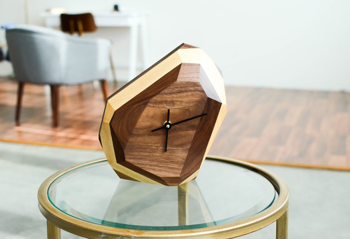 Geometric Wall & Table Clock - Lilishomespark