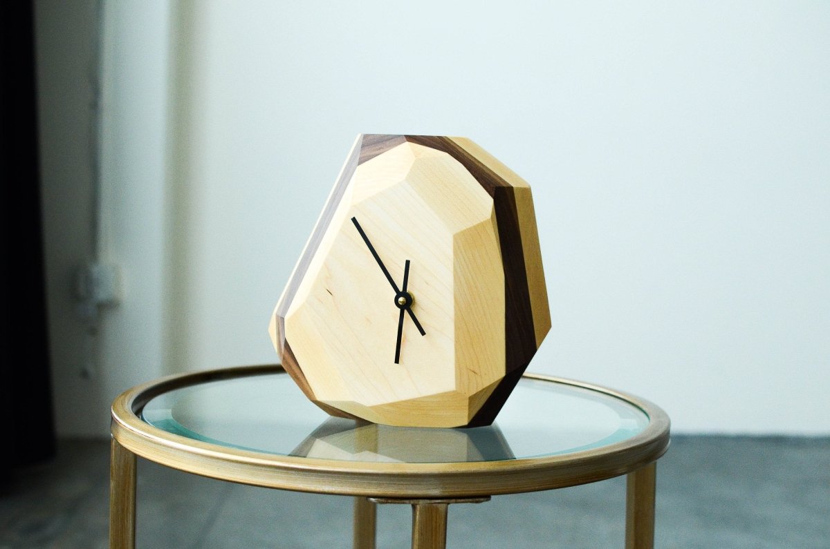 Geometric Wall & Table Clock - Lilishomespark