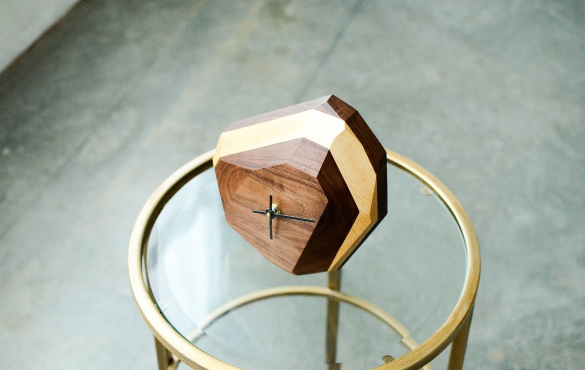 Geometric Wall & Table Clock - Lilishomespark