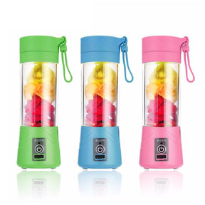 Portable Smoothie Blender, 380ml Juicer Bottle, USB Rechargeable, For - Lilishomespark