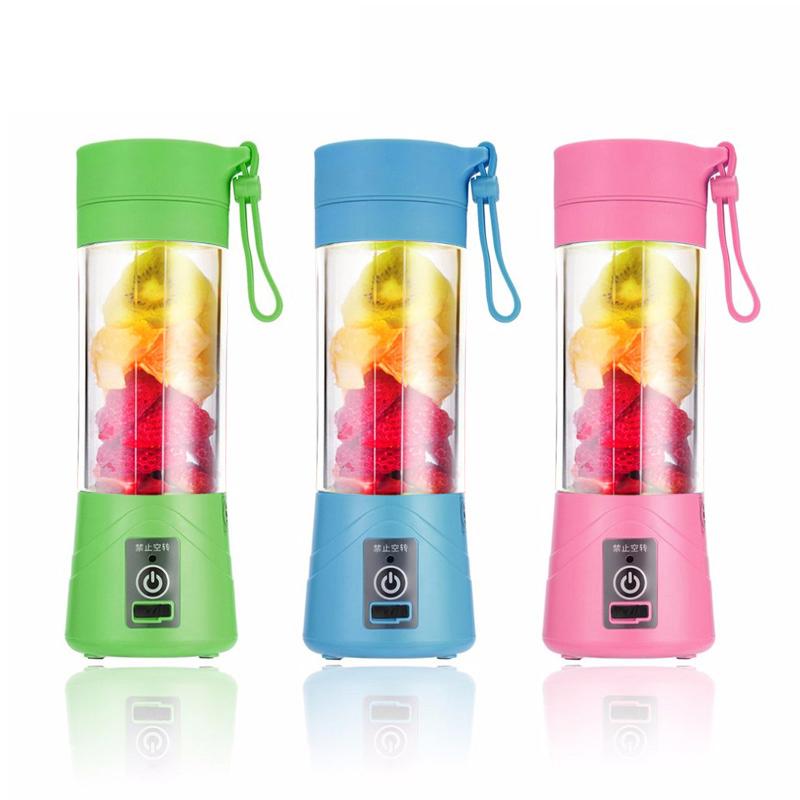 Portable Smoothie Blender, 380ml Juicer Bottle, USB Rechargeable, For - Lilishomespark