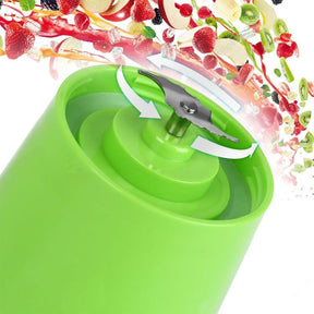 Portable Smoothie Blender, 380ml Juicer Bottle, USB Rechargeable, For - Lilishomespark