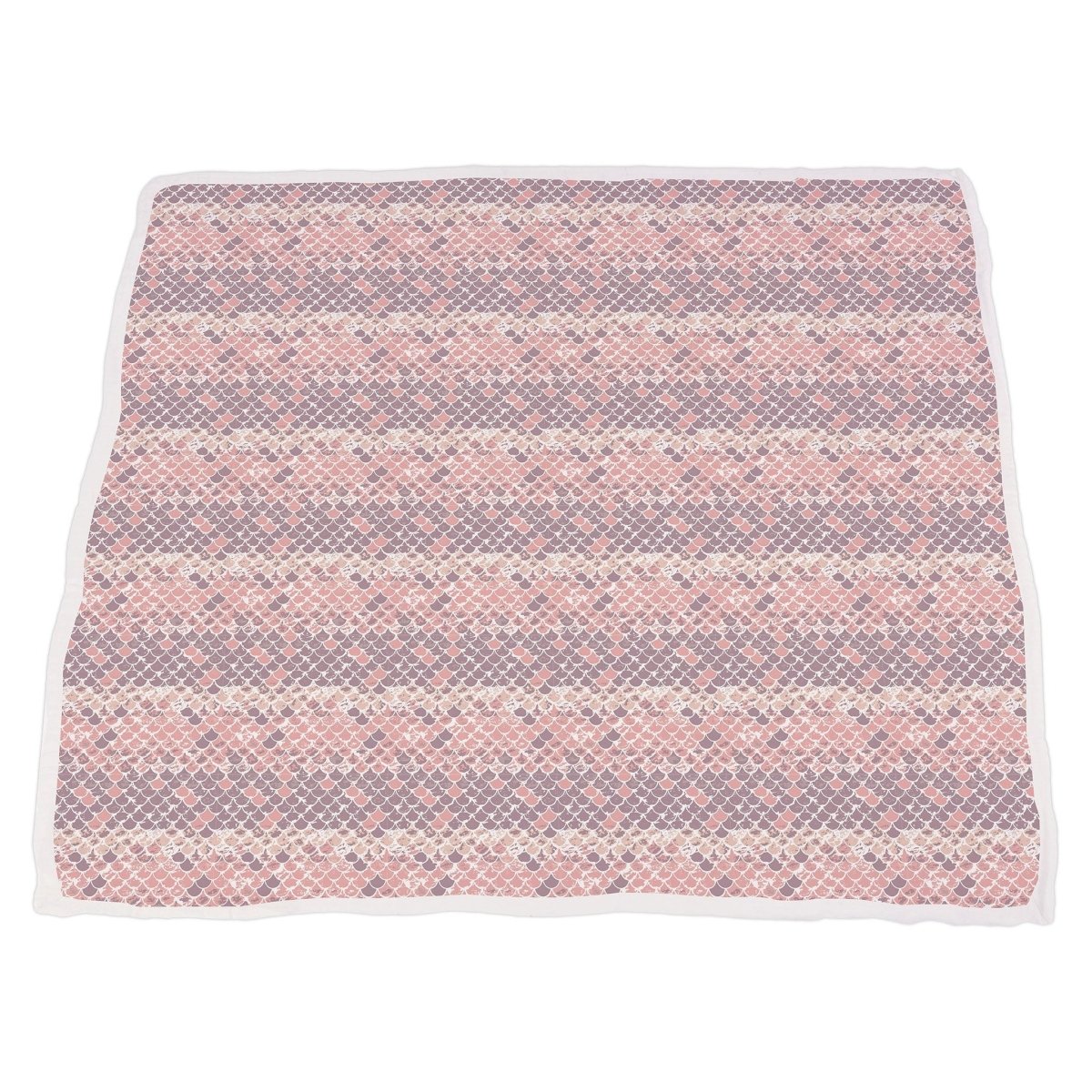 Mermaids and Scales Bamboo Muslin Newcastle Blanket Kids & Babies Lavender Charlie   