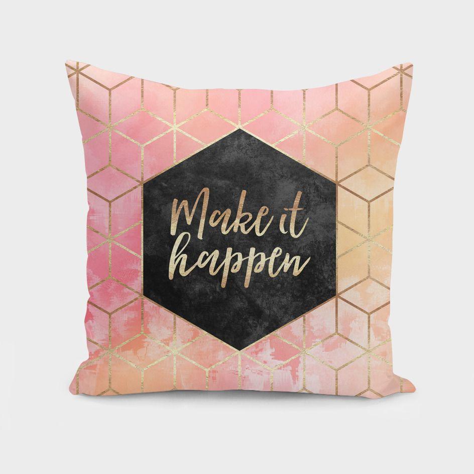 Make It Happen Cushion/Pillow Textiles & Pillows Scorpius   